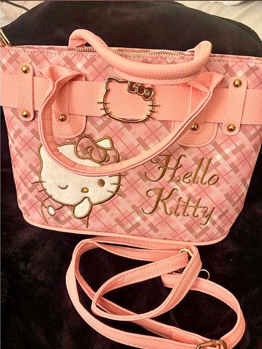 Hello Kitty Pink Shoulder Bag Like New